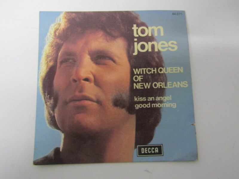 Single Tom Jones, Witch Queen Of New Orleans, 1972