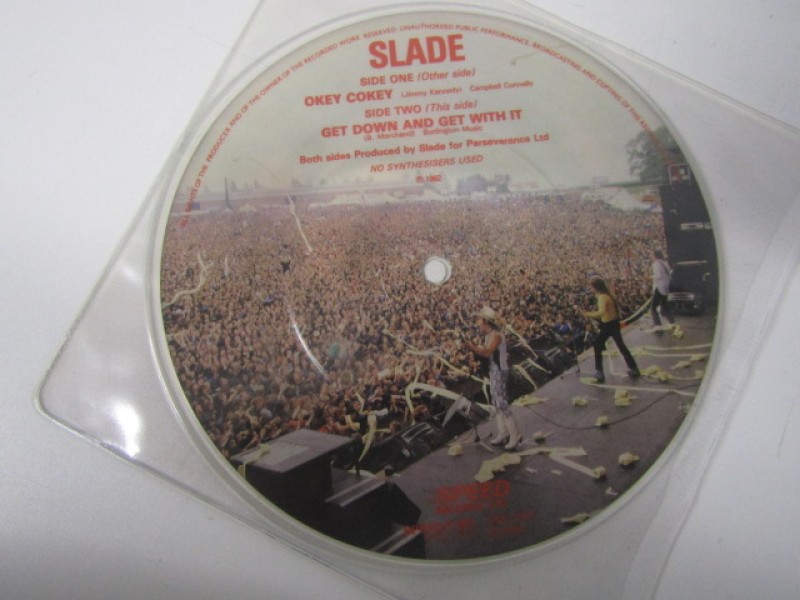 Picture Disk Single, Slade: Get Cocky , 1982