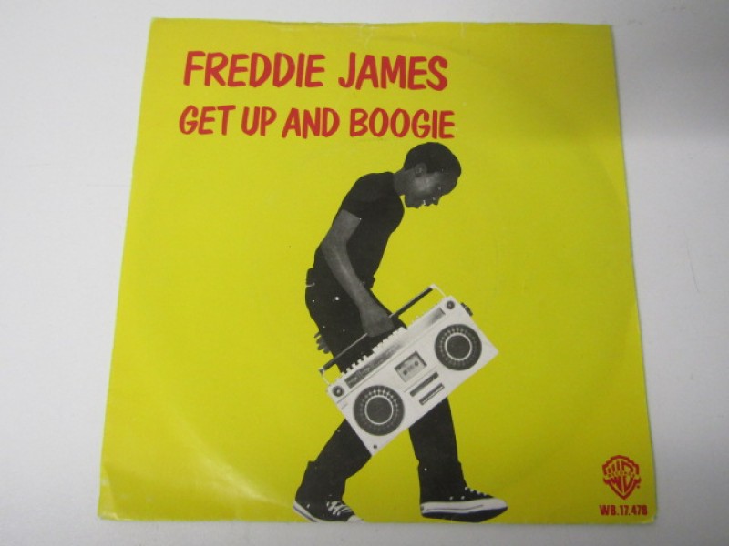 Single Freddie James, Get Up And Boogie, 1979