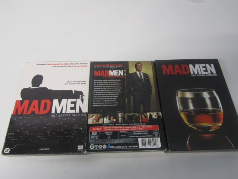 DVD’s, Eerste 3 Seizoenen, Mad Men