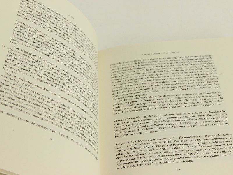 Livre des simples médecines - Facsimile 1980