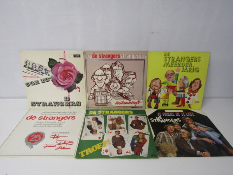 Lot Van 6 LP’s, The Strangers