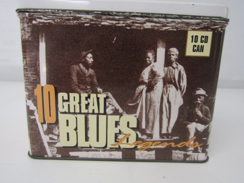 CD Box, 10 Great Blues Legends.