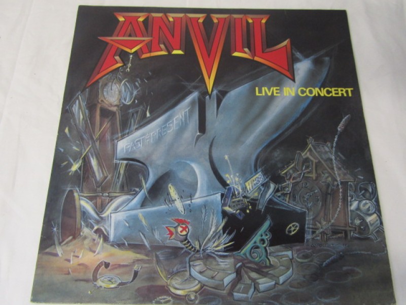 LP, Anvil, Fast & Present, Live in Concert, 1989
