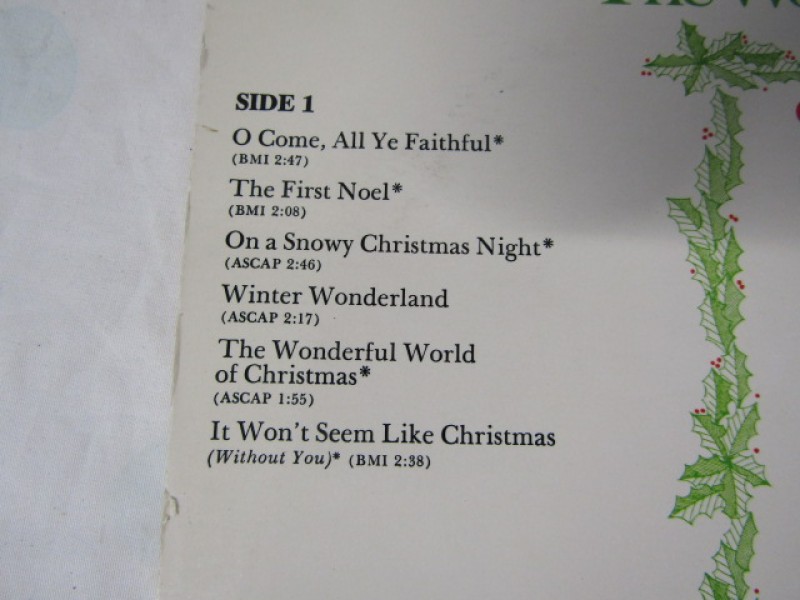 LP, Elvis Sings The Wonderful World Of Christmas, 1971