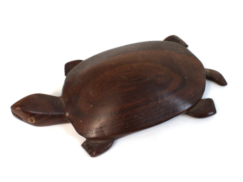 Vintage houten schildpad A