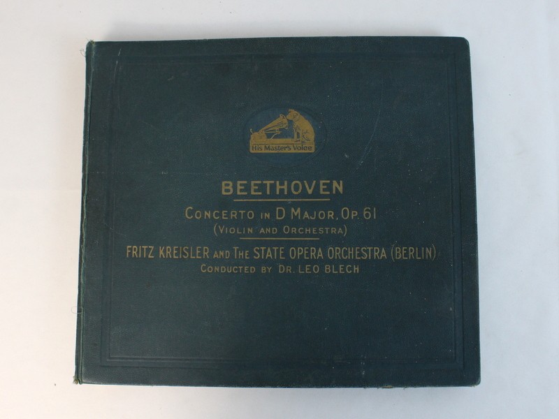 Beethoven Violin Concerto Bakeliet Platen