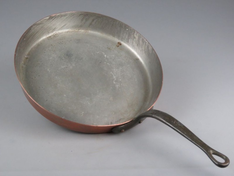 Vintage koperen pan
