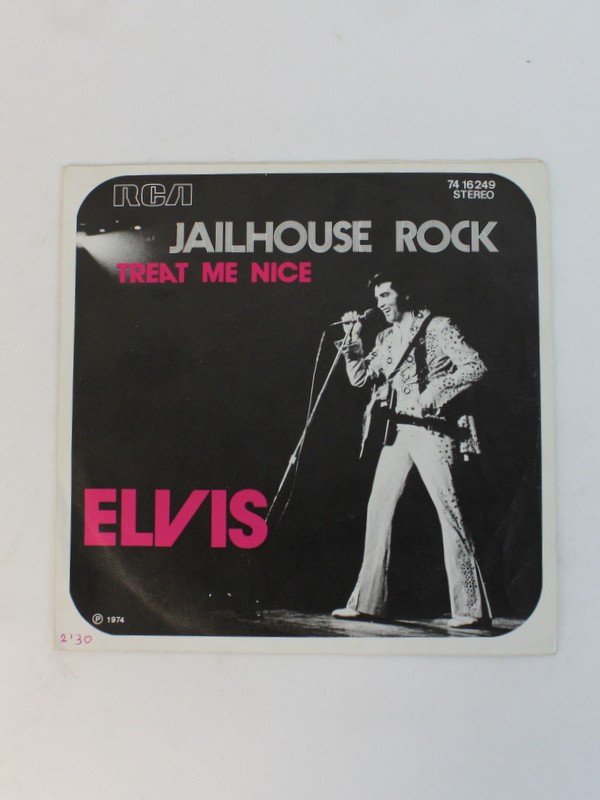 Single Vinyl Elvis - Jailhouse Rock