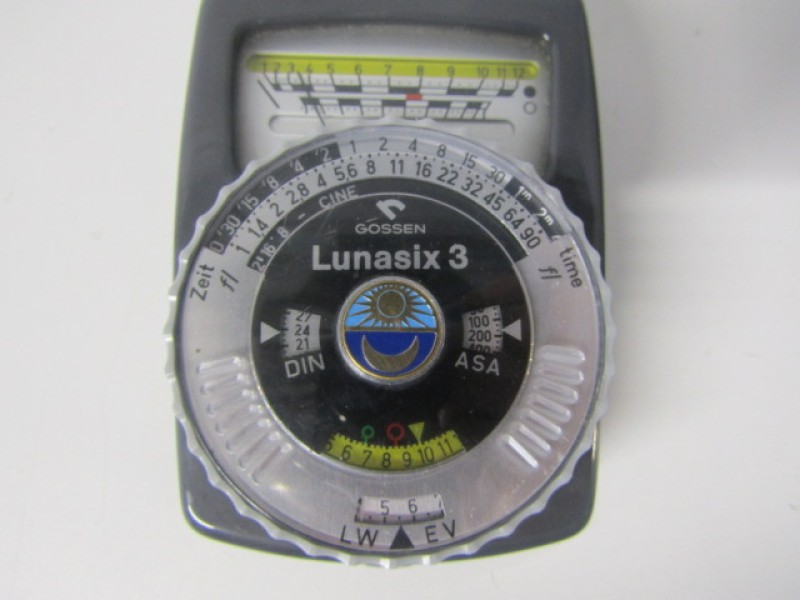 Vintage Lichtmeter, Gossen, Lunasix 3.