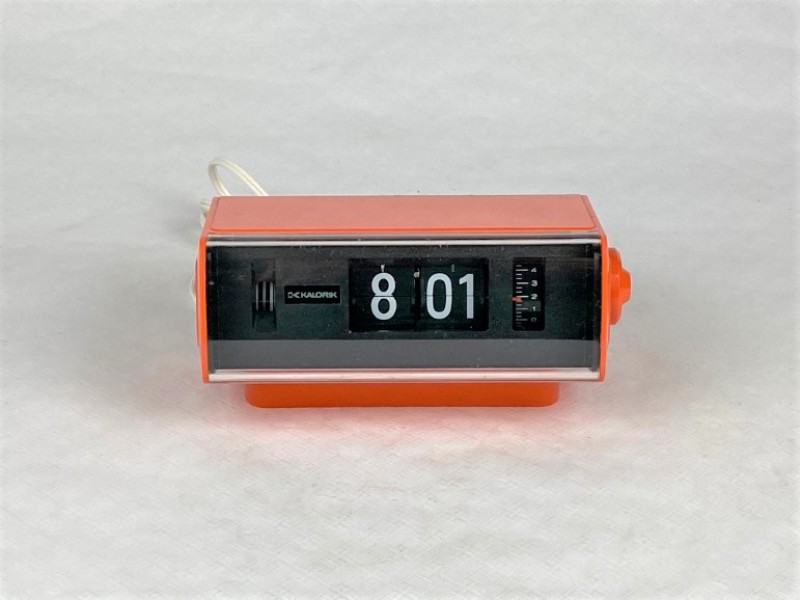 Vintage Kalorik Flip Clock Alarm - model 7150