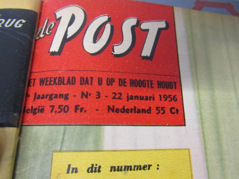 Verzamelboek, De Post Jaargang 7, 1956.