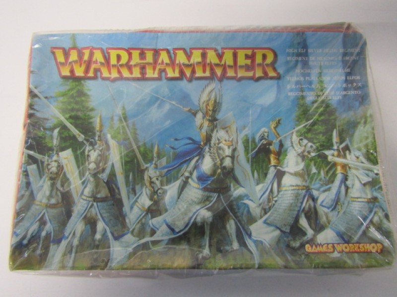 Warhammer, High Elf Silver Helms Regiment, 2002, Ongeopend
