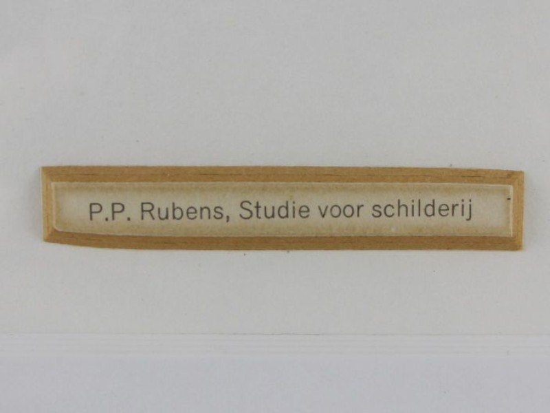 Duo studie grafiek tekeningen P.P. Rubens