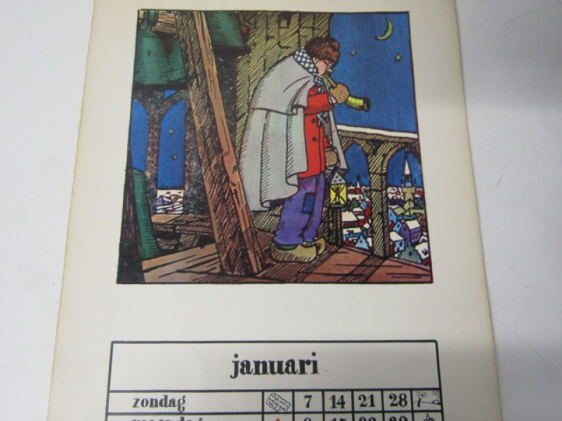 Kalender: Felix Timmermans, 1968.