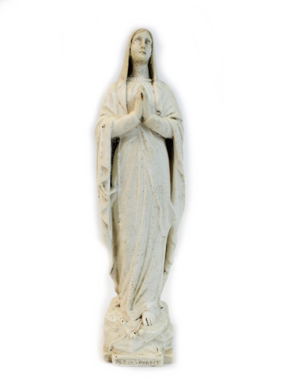 Vintage Notre Dame de Lourdes Beeld van Ch Maillard
