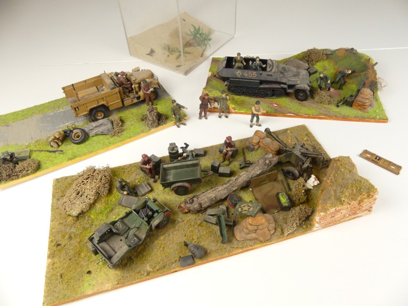 Militair/leger miniatuur modelbouw