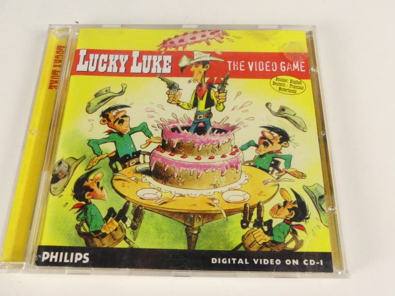 Morris – Lucky Luke - CD-I spelletje Philips jaren '90