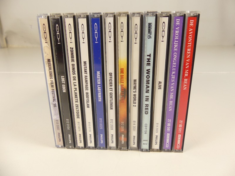 12 Philips CD-I Titels