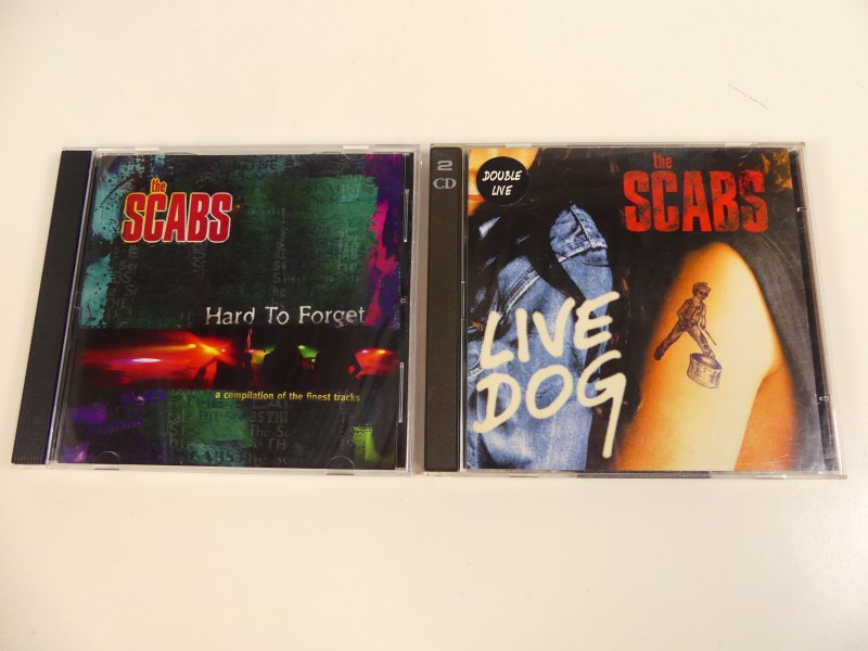 The Scabs Best + Live CD"s