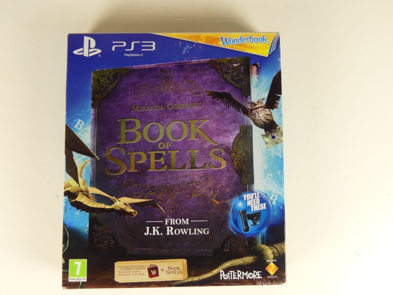 Book of Spells Ps3 Boek + Spel