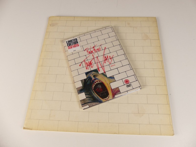 The Wall - Pink Floyd LP en DVD