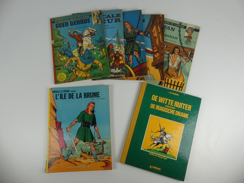 Funcken -  7 vintage strips Frans/Nederlands -  1959 - 1983