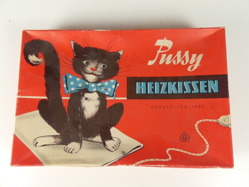 Vintage Pussy Heizkissen - Elektrisch verwarmingskussenpad