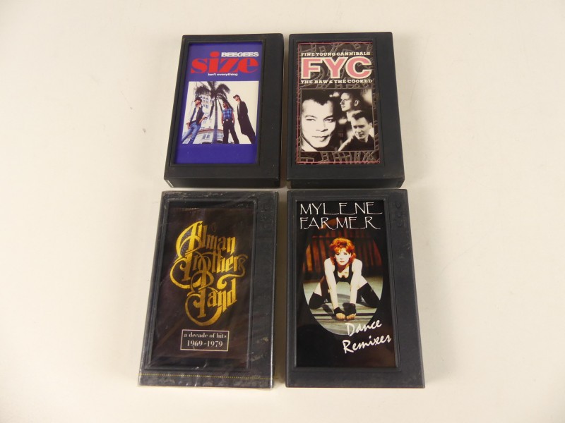 4 DCC Cassettes