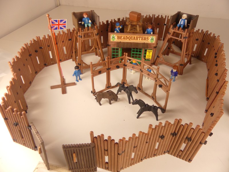 Playmobil Western Fort Headquarters Kringwinkel