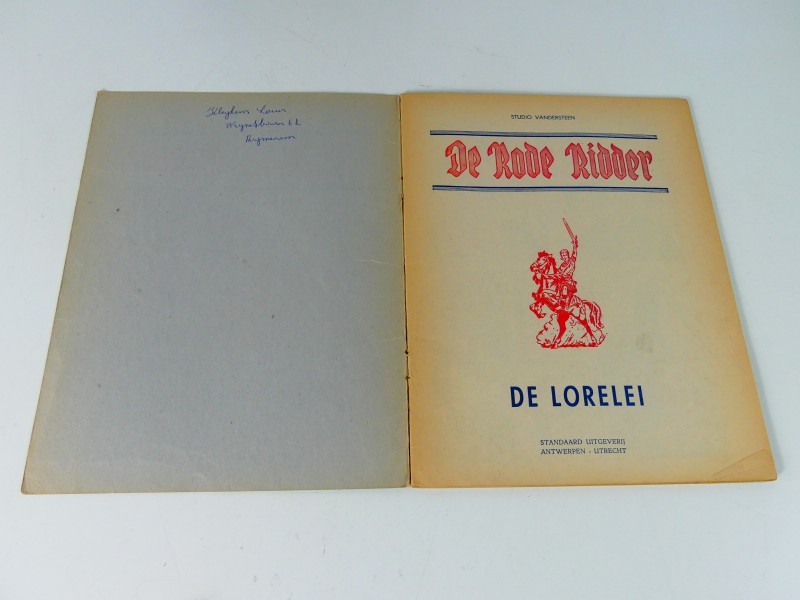 Vandersteen – 20 strips/1 jeugdboek - De Rode Ridder – 1959 - 1972