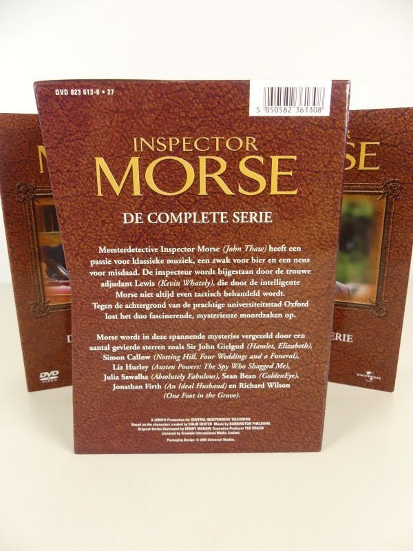 Dvd serie: Inspector Morse compleet