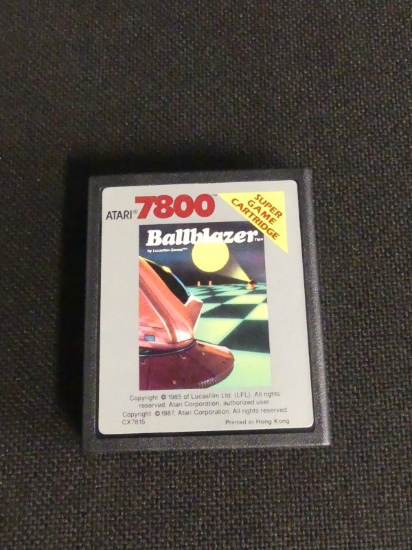 Retro Atari 7800 Cartridges in doos