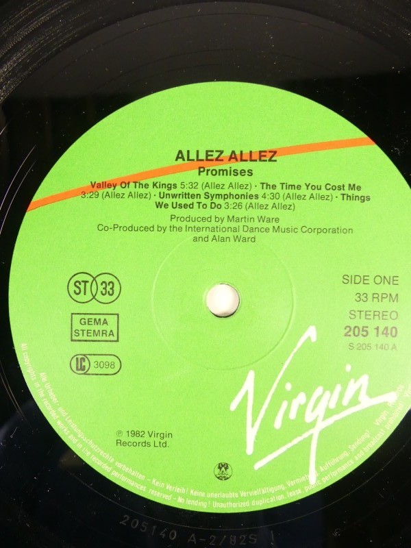 2 LP's Allez Allez