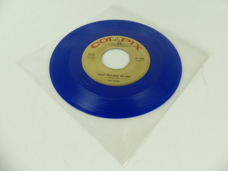 Nina Simone 7 inch blauwe Vinyl, 1961