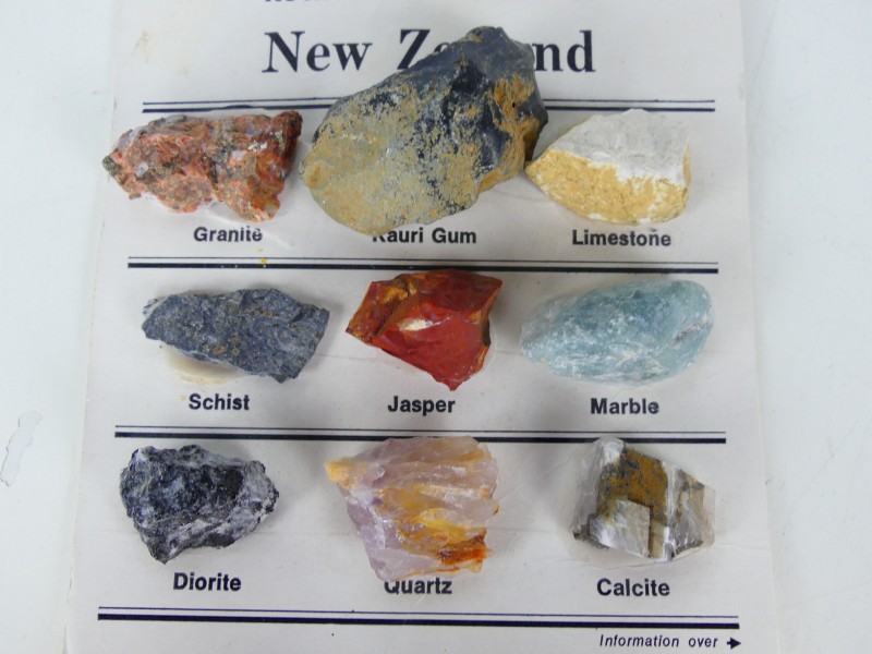 Lot gesteente en mineralen
