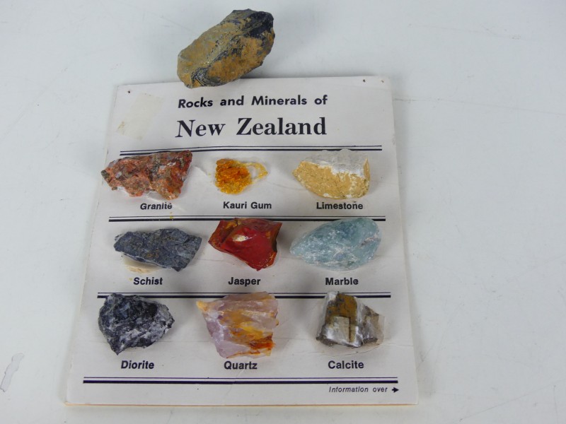 Lot gesteente en mineralen