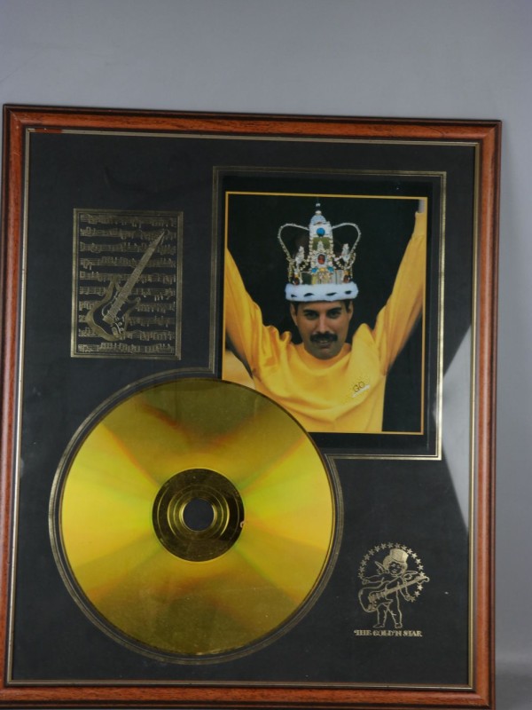 Queen gouden vinyl