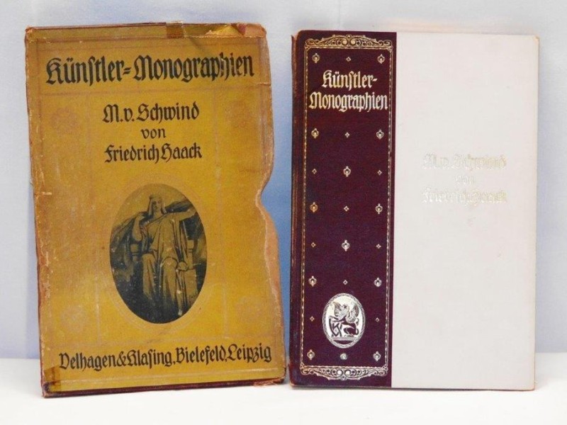 Antiquariaat- Künstler Monographien- "M.v. Schwind von Friedrich Haack"