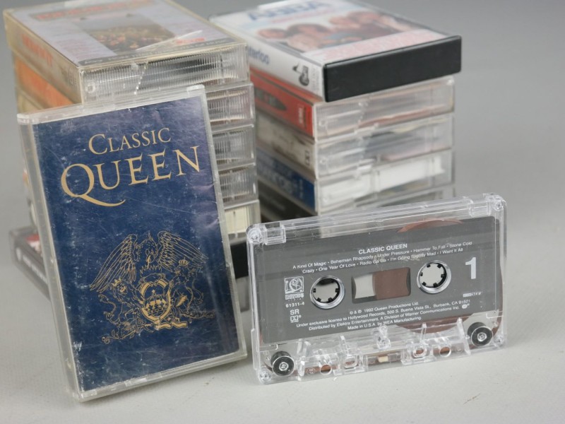Lot vintage originele cassettes