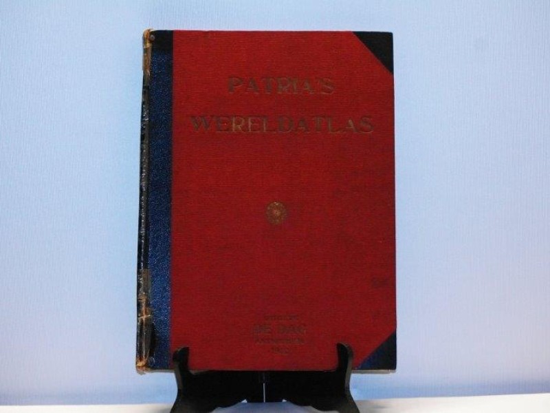Boek: "Patria's Wereldatlas- Uitgave De Dag Antwerpen-1940"