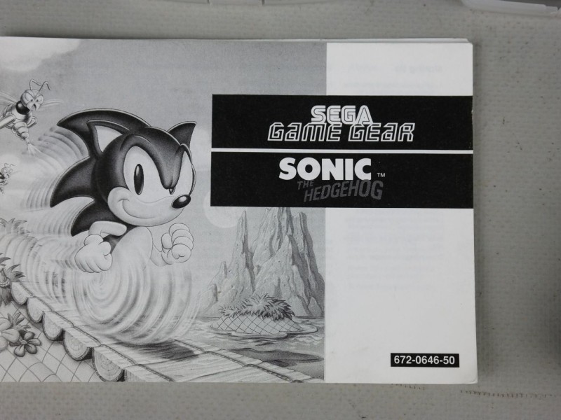 SEGA Sonic 1 & 2 The hedgehog