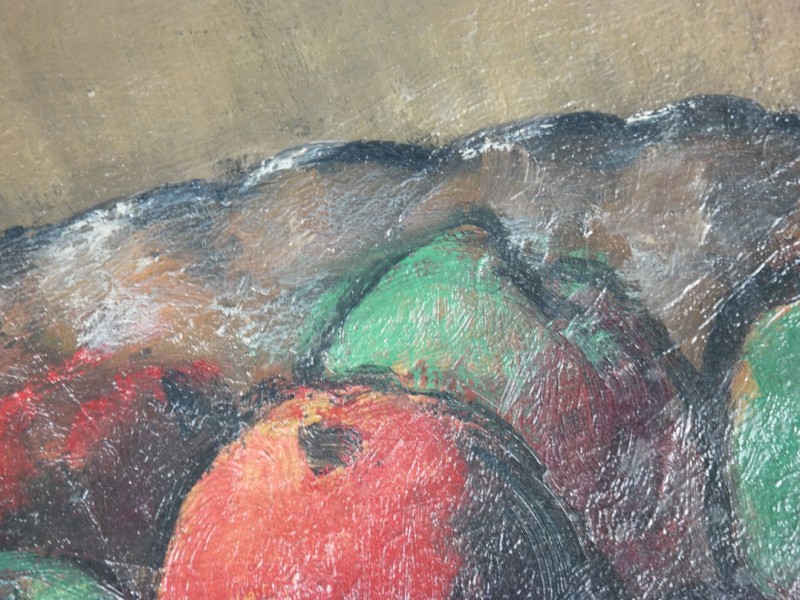 Schilderij vruchtenschaal