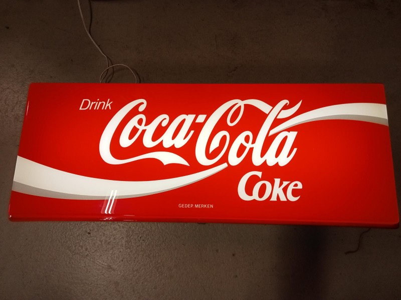 Lichtreclame Coca Cola