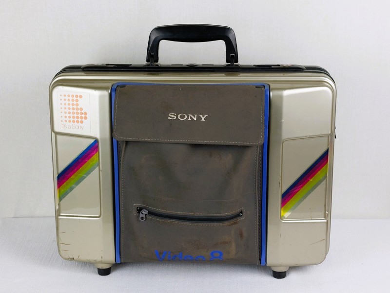 Vintage Sony © Videocamera in koffer
