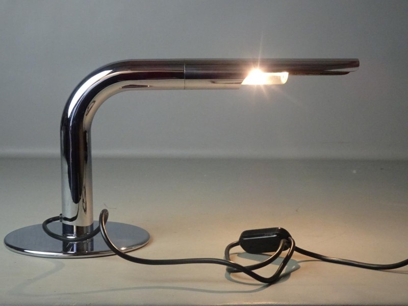 Design bureaulamp "Gulp", ontwerp Ingo Maurer 1969
