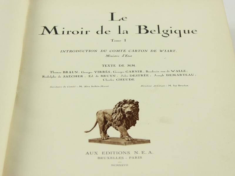 Le mirroir de la Belgique 1928
