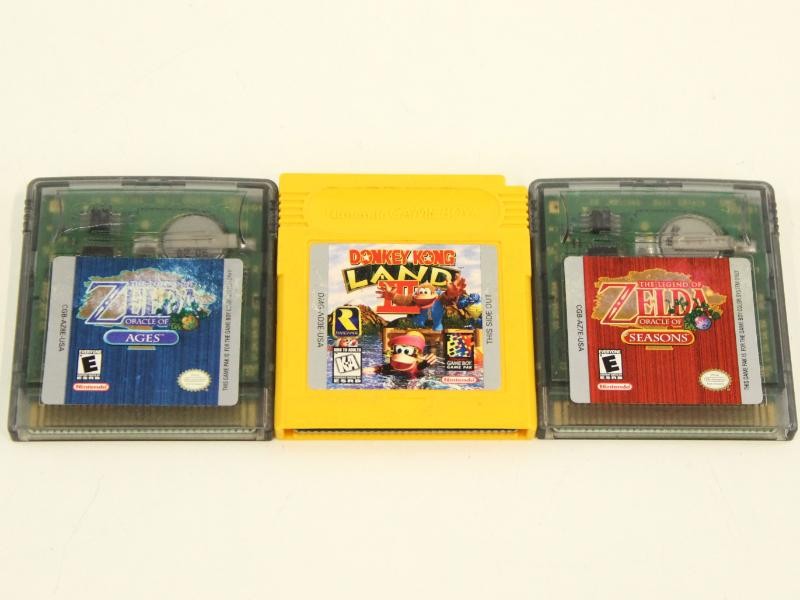 3 Nintendo Game-boy spelletjes