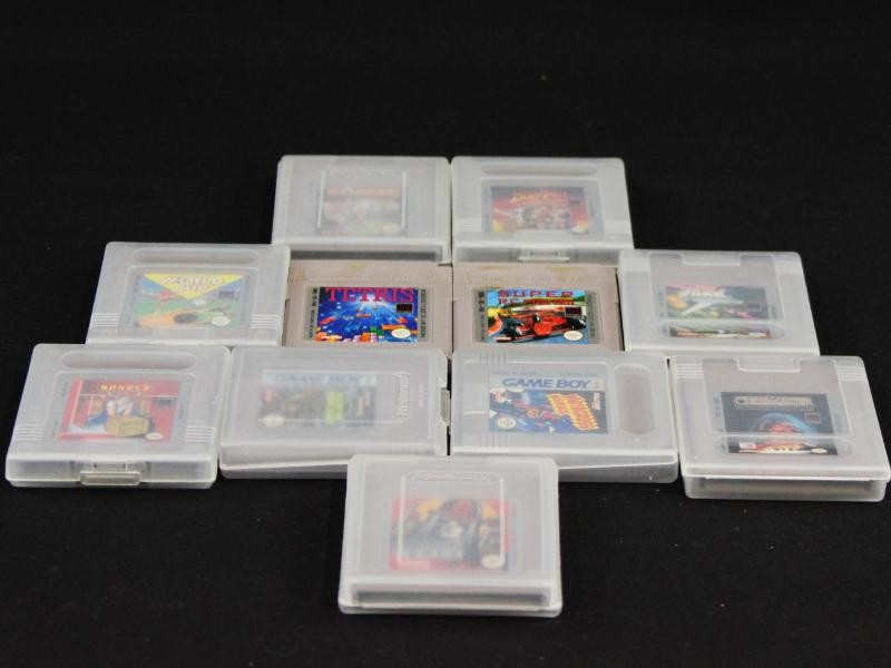 11 Spelletjes voor de Nintendo Game boy - varia, waaronder Tetris