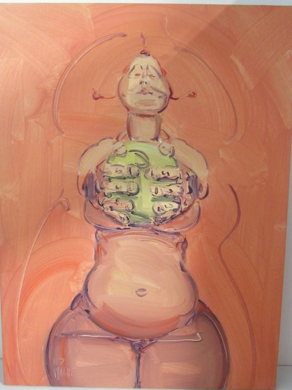 Schilderij Didier Maghe " La Pomme "